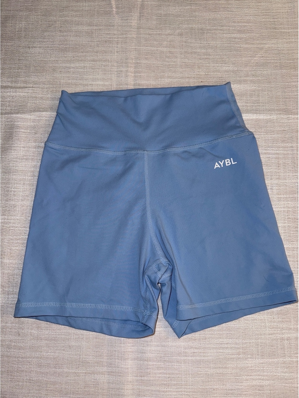 AYBL High Waist Blue Athletic Shorts Size Small